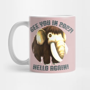 Wooly Mammoth Hello Again! Mug